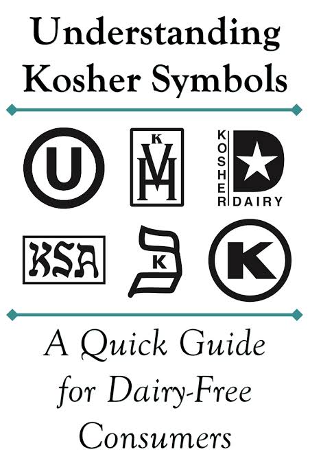 Understanding kosher symbols: OU, Kof-K, Star-K Dairy, KSA, Chof-K and OK